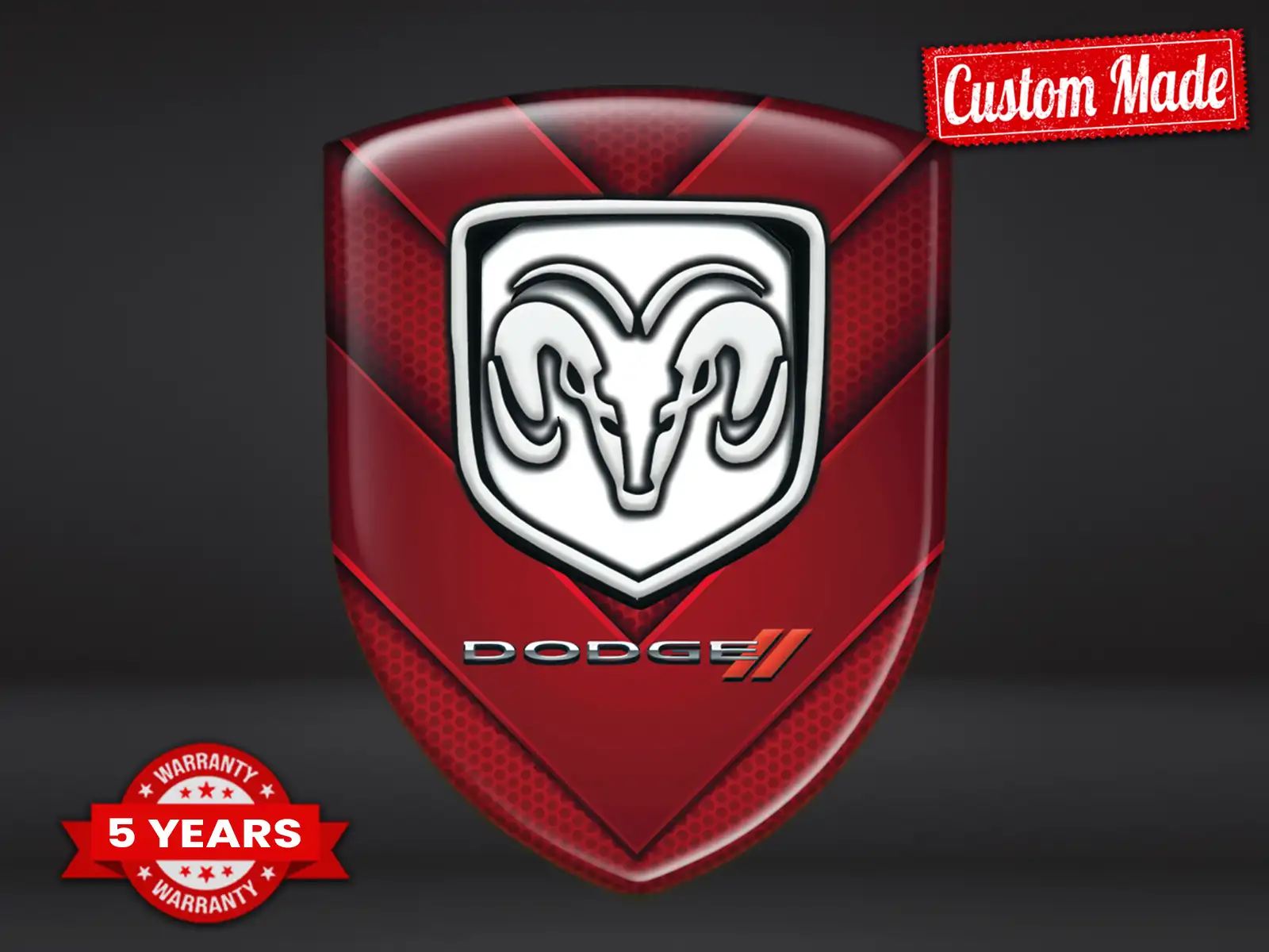 Dodge Logo Véhicule Pro Max Durable Design Stylé